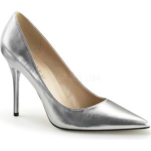 Pleaser - CLASSIQUE-20 Pumps - US 8 - 38 Shoes - Zilverkleurig