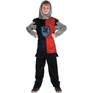 LUCIDA - Draak ridder kostuum voor jongens - L 128/140 (10-12 jaar)