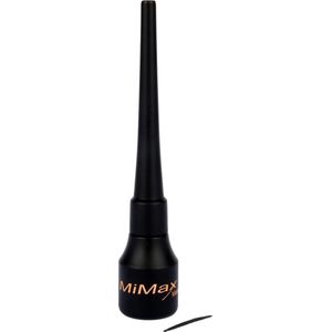 MiMax - Eyeliner Water-Proof Liquid Eyliner Black E01