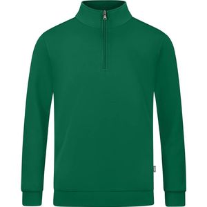 Jako - Organic Ziptop - Vest - Groen - Biokatoen/Polyester