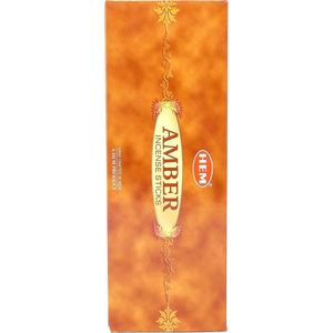 HEM Wierook - Amber - Slof (6 pakjes/120 stokjes)