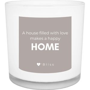 Geurkaars O'Bliss quote - Home - blissfull moments - housewarming gift
