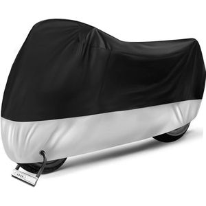 Universele motorhoes voor alle seizoenen - waterdicht en UV-bestendig - XXL met vergrendelingsgaten Motorhoes