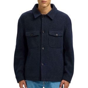 Selected - Mitch - Shacket - Katoen en Polyester - Kort