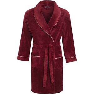 Volledige lengte luxe fleece badjas voor heren