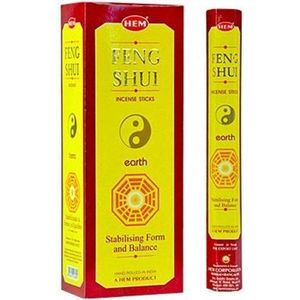 HEM Wierook Feng Shui Earth (6 pakjes) - (120 stokjes)