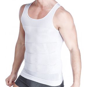 Corrigerend Hemd Mannen - Heren Singlet Onderhemd - Body Buik Shapewear Shirt - Slim Waist Shaper - Body Shaper - Onderhemd - XL