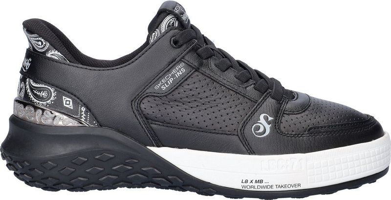 Skechers - X Dogg Snoop Sizzle Toke - Sneaker - Zwart - Leer