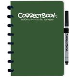 Correctbook Original Forest Green gelijnd - Uitwisbaar / Whiteboard Notitieboek