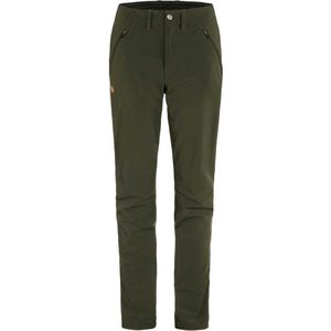Broek Fjällräven Women Abisko Trail Stretch Regular Deep Forest-Maat 36