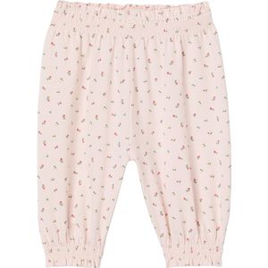 Babybroek - Lichtroze - Bloemetjesprint - Voor Pasgeborene