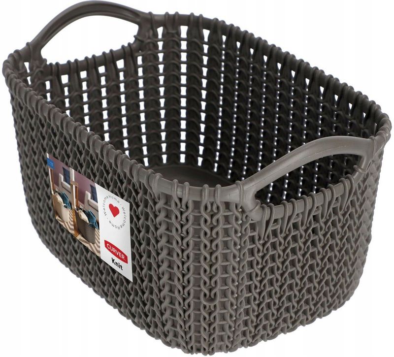 Curver - 226169 - Opbergmand - Bruin - Rechthoekig - 3 liter - 24,7 x 16,7 x 13,7 cm