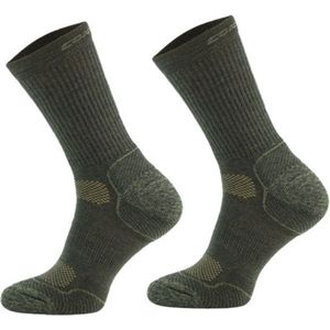 Comodo Wandelsokken Merinowol TRE7 - Khaki - Maat 35-38