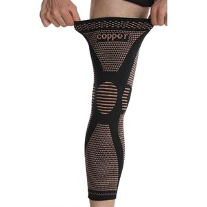 Kniebeschermers - Lange sportkniebandage voor mannen en vrouwen