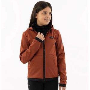 BR Softshell Jas Flora Kids Roasted Russet - 164