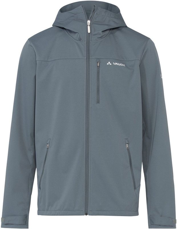 VAUDE - Silda - Softshell Jas - Smoky Blue / Grijs