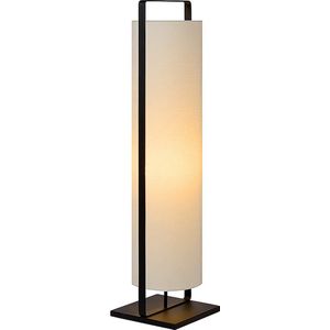 Atmooz - Vloerlamp Ralph - E27 - Staande lamp - Stalamp - Slaapkamer / Woonkamer / Eetkamer - Zwart - Metaal - Hoogte : 120cm