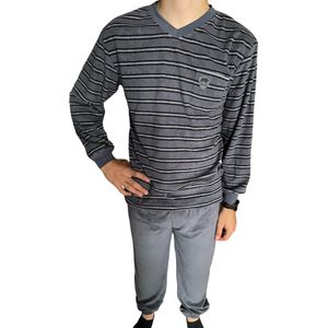 Cocodream Quality - Donker blauwe pyjama - Maat M - Mannen - Folkstone Gray -
