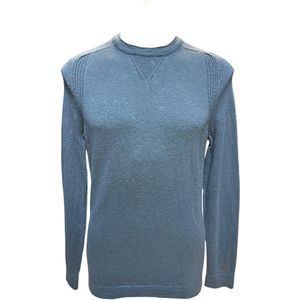 Cast Iron Trui - Blauw-grijs - Maat S