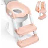 Lala - WC Verkleiner - Kinder wc-bril - Met trapje - Verstelbaar - Inklapbaar - Antislip