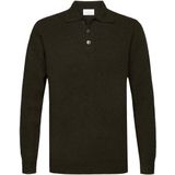 Profuomo - PPWJ30033A - Pullover - Donker Groen