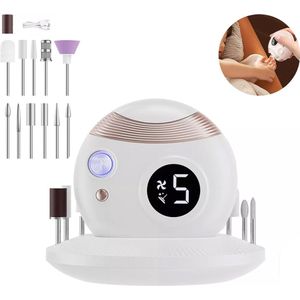 Electrische Baby Nagelvijl - 11 Vijlen - Baby Nagelvijl - Elektrische Nagelvijl - Baby Nagelverzorging - Baby Nagelknipper - Ook Voor Volwassenen - Led Licht - Baby Nagelknipper - Manicure Set Baby - Manicureset Baby - Nagelschaartje - Ergonomisch
