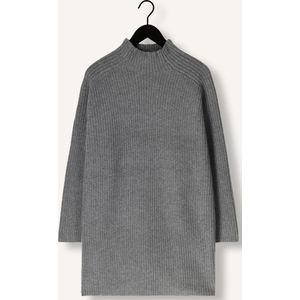 EDITED Neea Knit Dress Dames - Jurk - Grijs - Maat 34