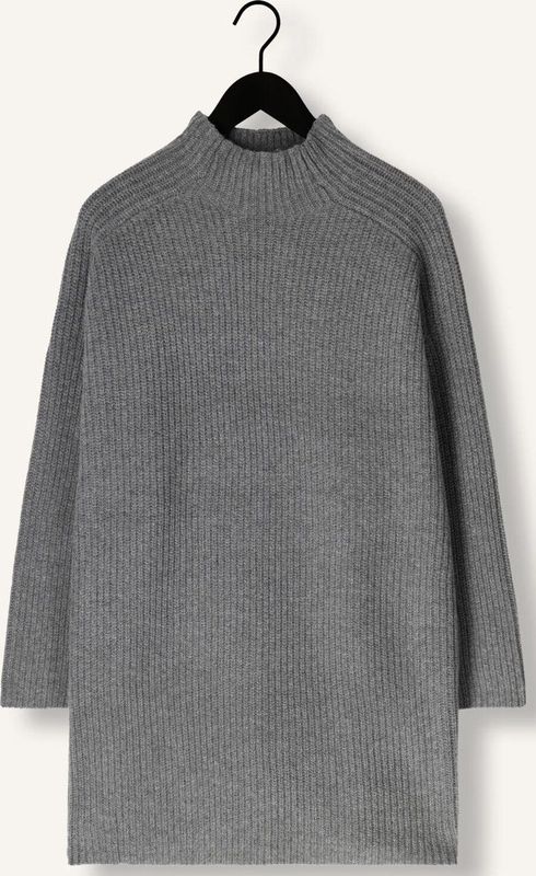 EDITED Neea Knit Dress Dames - Jurk - Grijs - Maat 34
