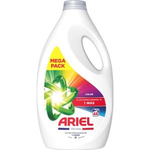 Ariel - Color - Vloeibaar Wasmiddel - 1980ml - 44 Wasbeurten - Vlekverwijderingsactie