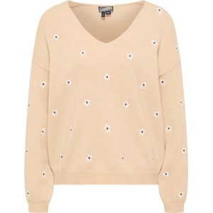 Dreimaster - Gebreide Trui - Beige - Dames