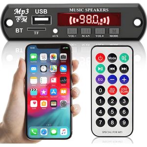 Bluetooth Audio Decoder Module met FM Radio, USB en Micro SD Ondersteuning