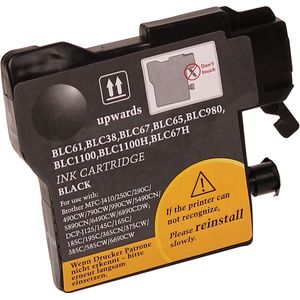 ABC huismerk inkt cartridge geschikt voor Brother LC-980 LC-985 LC-1100 zwart voor DCP-145C DCP-160 DCP-163C DCP-165C DCP-167C DCP-185C DCP-190 DCP-195C DCP-197C DCP-365CN DCP-370 DCP-373CW DCP-375CW