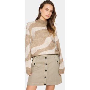 SAINT TROPEZ - MallieSZ - Trui - Beige - Knitwear