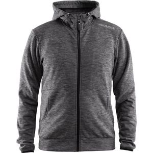 Craft  - Heren - CRAFT LEISURE F.Z HOOD M - Grijs - 3XL