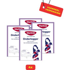 4x HeltiQ Onderlegger 5 stuks -Voordeelverpakking!