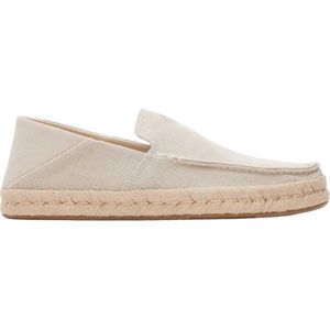 Toms Alonso Heritage Canvas Gebroken Wit Touwzool Loafers