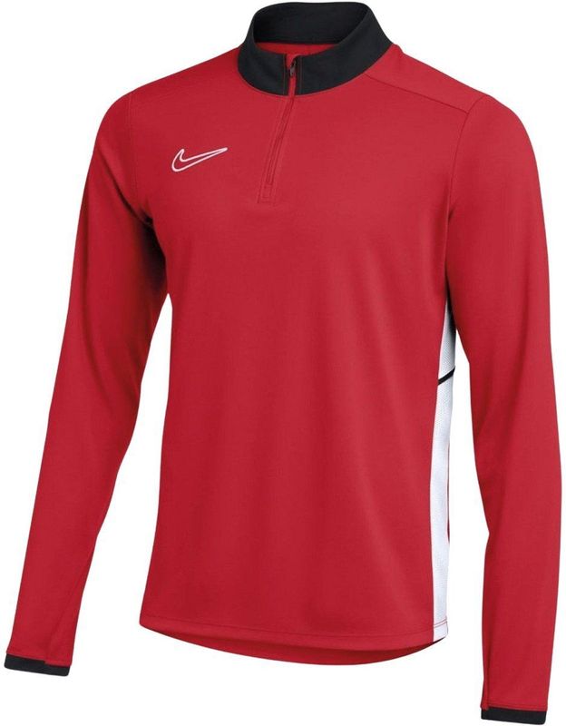 Nike - Academy 25 Trainingstrui - Rood Zwart Wit - 100% Polyester