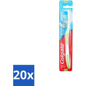 Colgate - Tandenborstel - Extra Clean Medium - 1 Tandenborstel - Bulkverpakking - 20 stuks