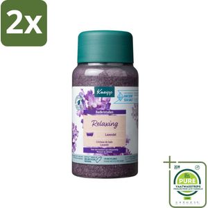 Kneipp - Badzout - Badkristallen - Lavendel - 600 g - Voordeelverpakking - 2 stuks - Badzout - Lavendel