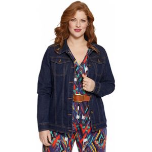 Button-down spijkerjack