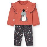 Boboli Knit Set Met Lange Mouwen Oranje 1 Months Meisjes