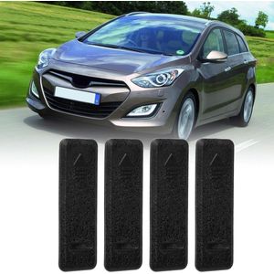 Autodak Clip Cover 4 Stuks - Voor I20 en I30 Modellen - Vanaf 2014 / 2012-2017 .