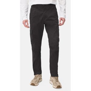 camel active - Cargo Regular Fit - Cargobroek - Zwart