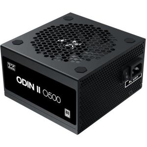 PC-voeding - XIGMATEK - Odin II O500 - 500W - 80Plus - Niet-modulair - 120 mm-ventilator - Zwart