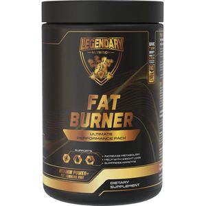 Legendary Nutrition Black Edition | Daily Fatburning Vitamin Pack | Vitamine en Mineralen en Fatburner | 30 doseringen | 1 zakje per dag | Extra Omega 3 | Nutriworld