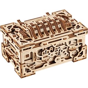 Wood Trick - Modelbouw 3D houten puzzel Enigma chest - Enigma kist - 504 stuks - Geen lijm noch verf nodig!