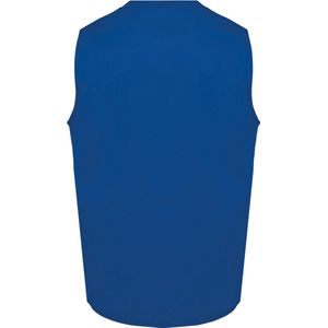 Gilet Unisex M WK. Designed To Work Mouwloos Royal Blue 65% Polyester, 35% Katoen