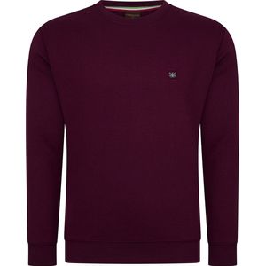 Cappuccino Italia - Heren Sweaters Sweater Burgundy - Rood - Maat XXL