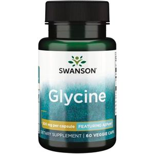 Swanson - AjiPure Glycine - Voedingssupplement - 500 mg - 60 Capsules