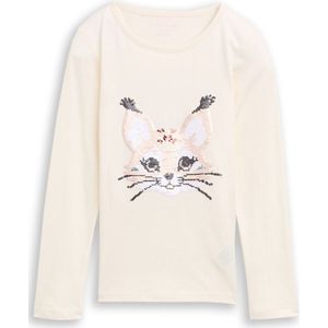 TOM TAILOR - Shirt - Lichtblauw - Lange Mouw